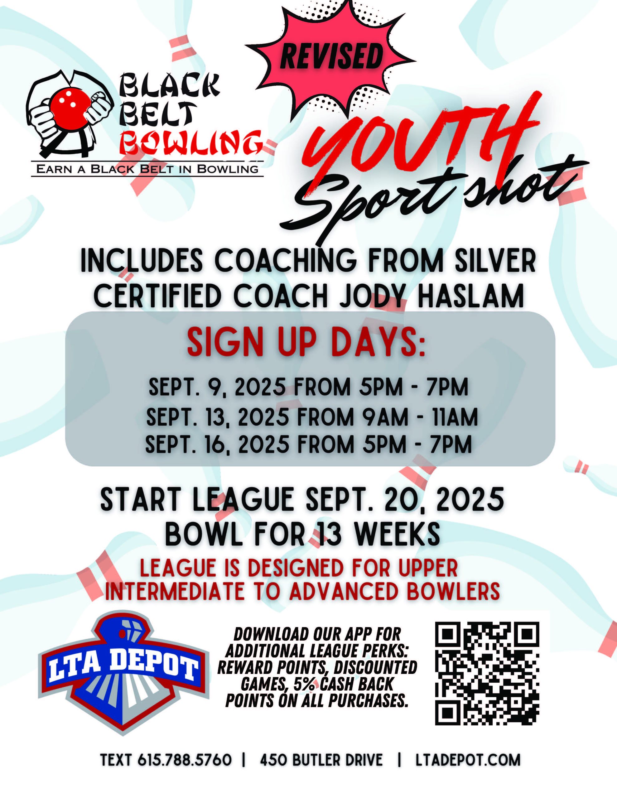 Youth Sport Shot League Bowling Middle Tennessee